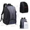 Рюкзак Beschoi Waterproof Backpack 25L Nature Wander 08 (Black gray)